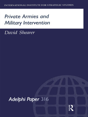 cover image of Private Armies and Military Intervention